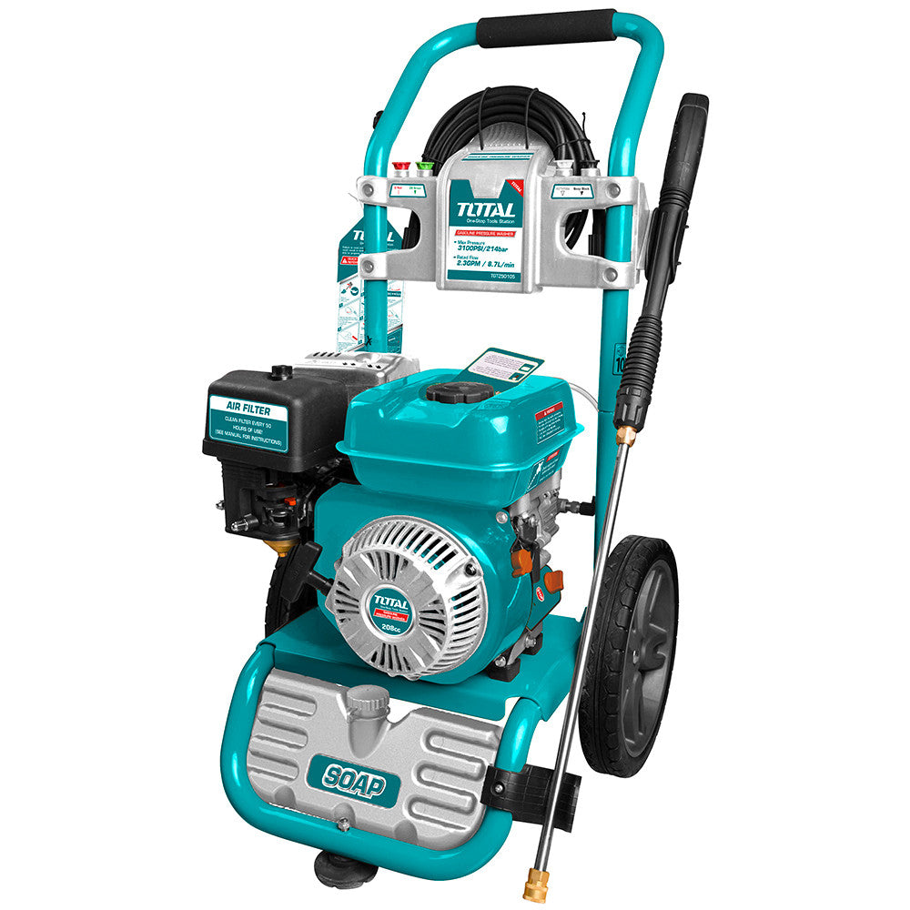 TOTAL HIDROLAVADORA 208CC 6HP A GASOLINA TGT250105