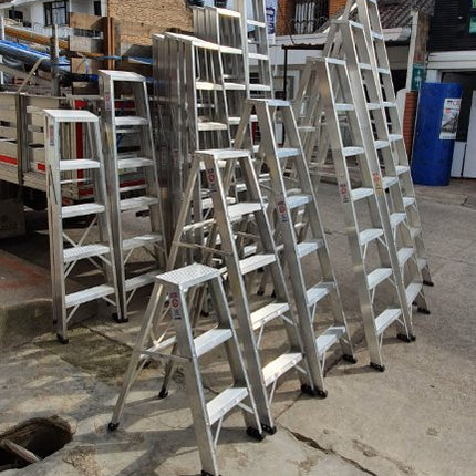 15 PASOS ESCALERA TIJERA EN ALUMINIO TIPO 1 - INSTA - YA PITALITOINSTA - YA PITALITO