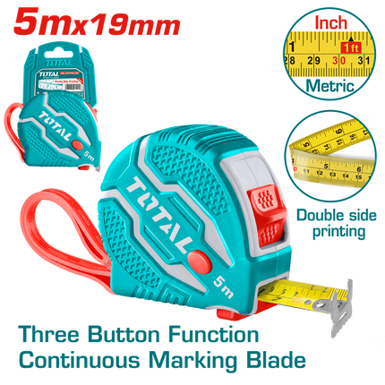 TOTAL FLEXOMETRO 5M TMT126051