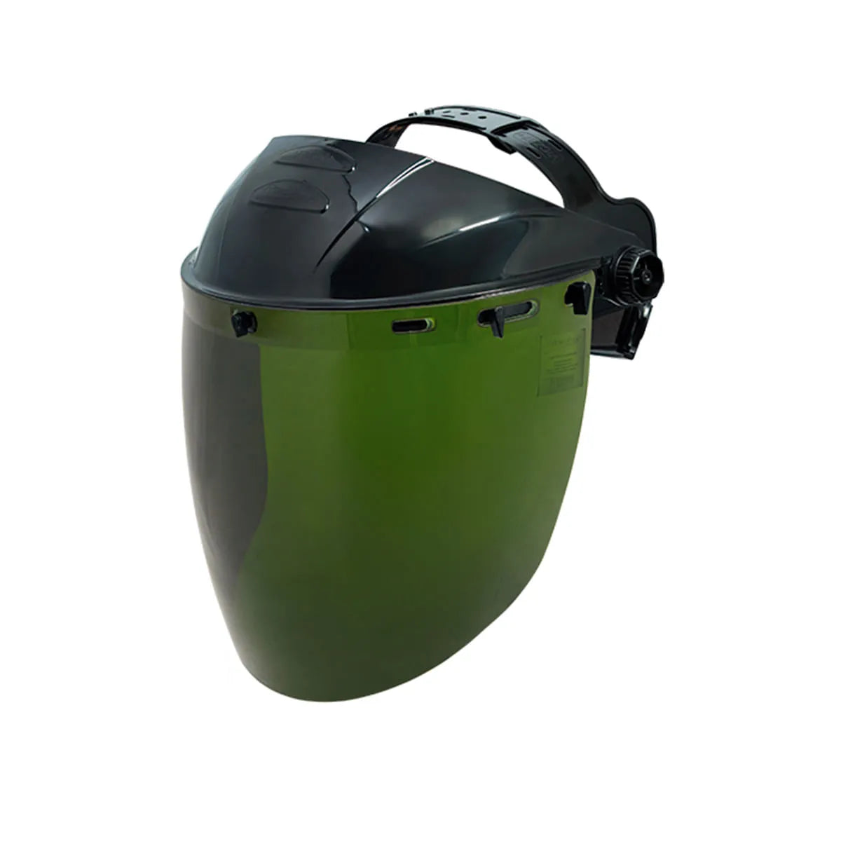 CARETA ESMERILAR INDUSTRIAL VERDE VISOR EN POLICARBONATO TSP610