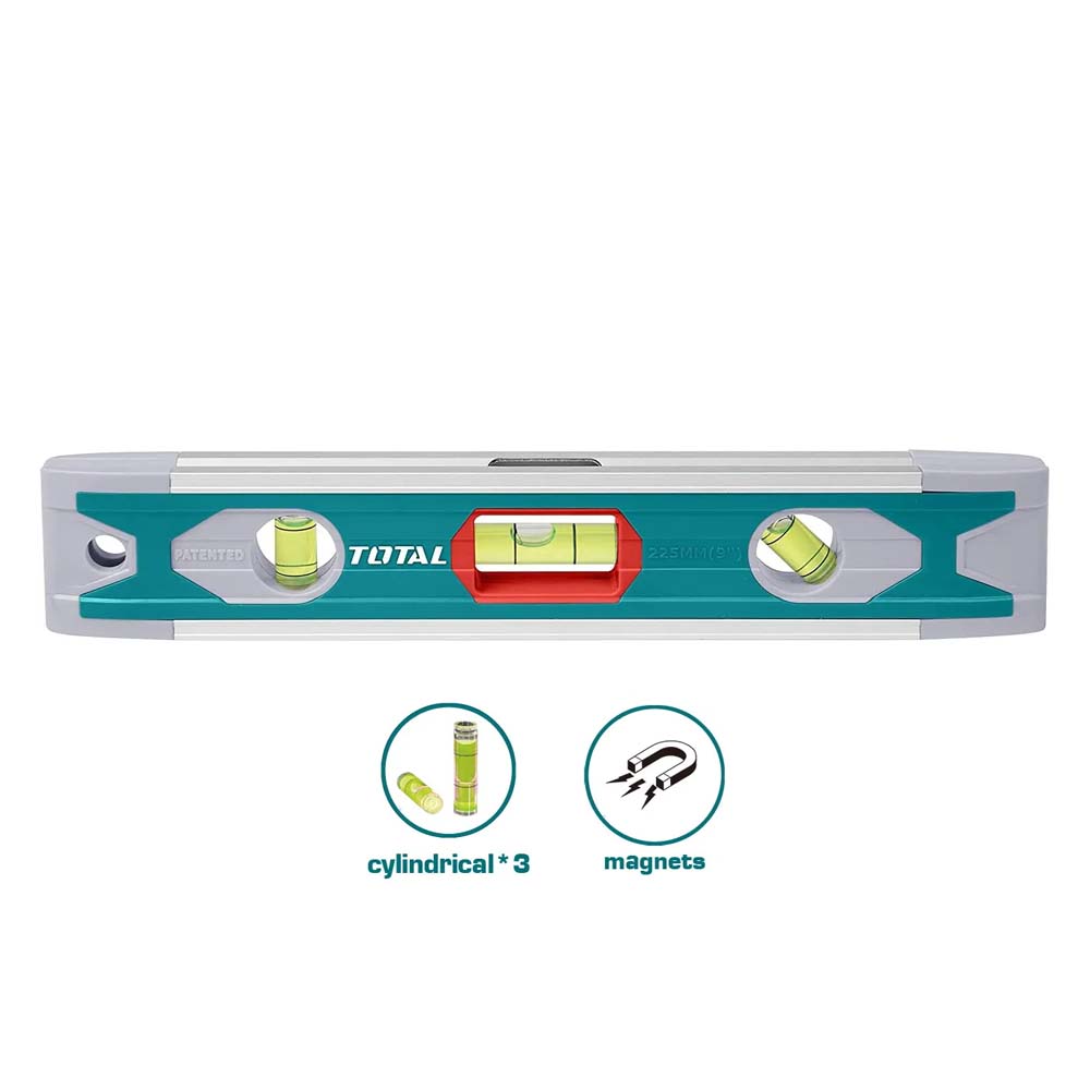 TOTAL MINI NIVEL MAGNETICO 225MM TMT2235