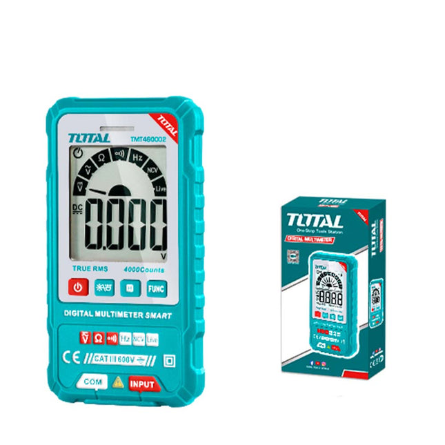 TOTAL MULTIMETRO DIGITAL 600V TMT460002