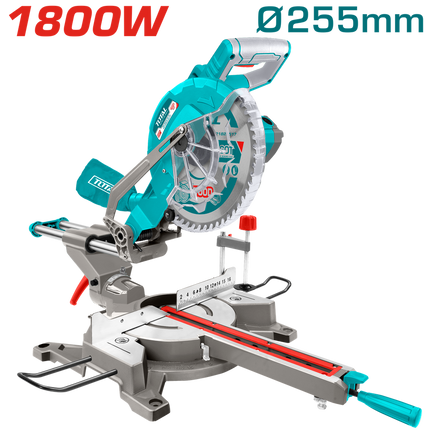 TOTAL SIERRA INGLETEADORA TELESCOPICA 10" 1800W UTS421825517