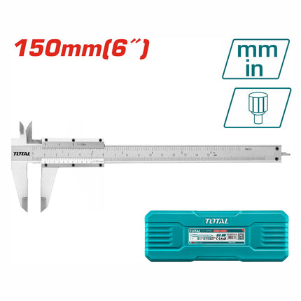 TOTAL CALIBRADOR PIE DE REY ANALOGO 0.150MM - TMT311501