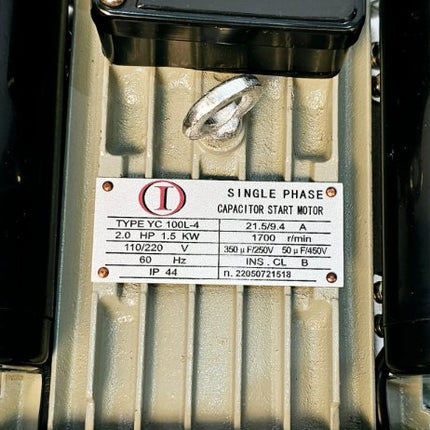 2 HP BAJA MOTOR ELECTRICO - INSTA - YA PITALITOINSTA - YA PITALITO