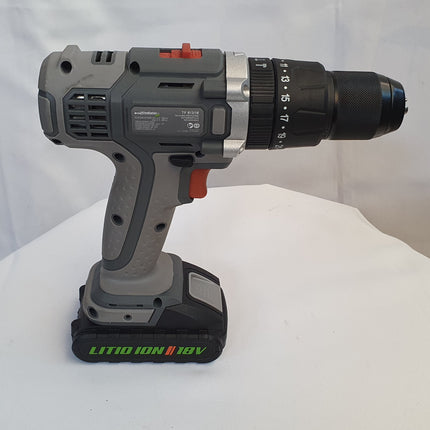 GLADIATOR PRO TALADRO PERCUTOR INALAMBRICO DE 1/2" 18V TP813/18 K2