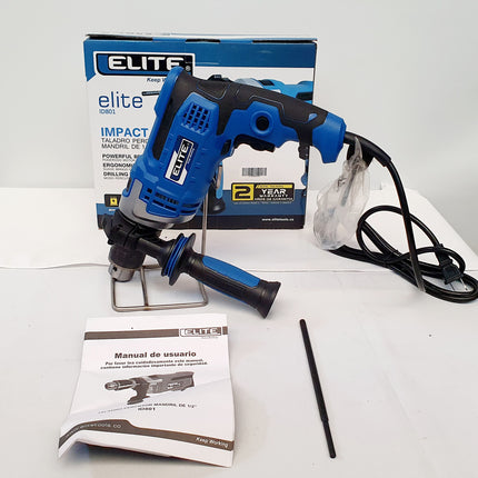 ELITE TALADRO PERCUTOR DE 1/2" 800W ID801