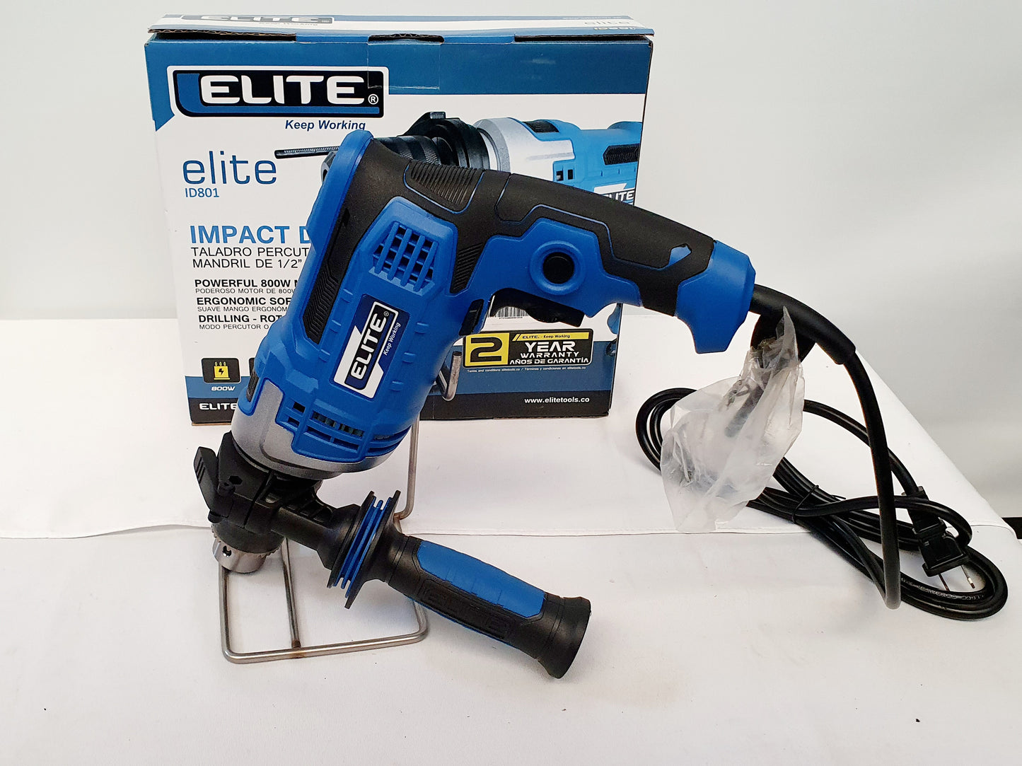 ELITE TALADRO PERCUTOR DE 1/2" 800W ID801