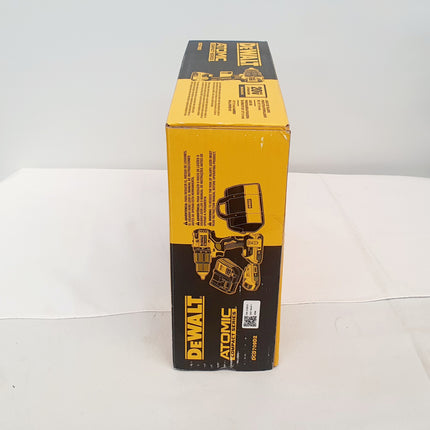 DEWALT TALADRO PERCUTOR INALAMBRICO DE 1/2" 20V ATOMIC DCD709D2-B3