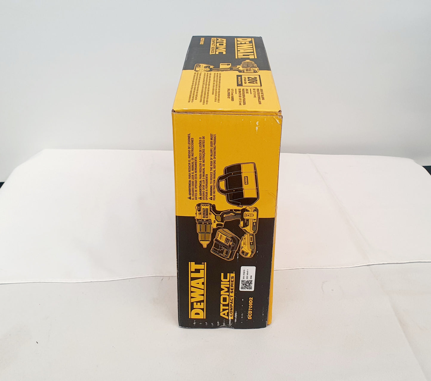 DEWALT TALADRO PERCUTOR INALAMBRICO DE 1/2" 20V ATOMIC DCD709D2-B3