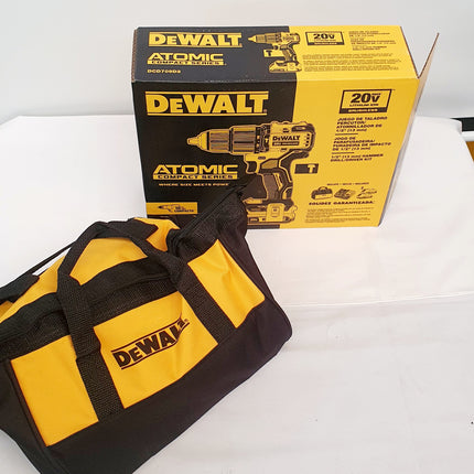 DEWALT TALADRO PERCUTOR INALAMBRICO DE 1/2" 20V ATOMIC DCD709D2-B3