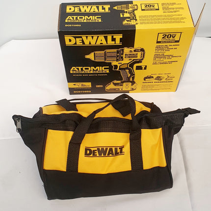 DEWALT TALADRO PERCUTOR INALAMBRICO DE 1/2" 20V ATOMIC DCD709D2-B3
