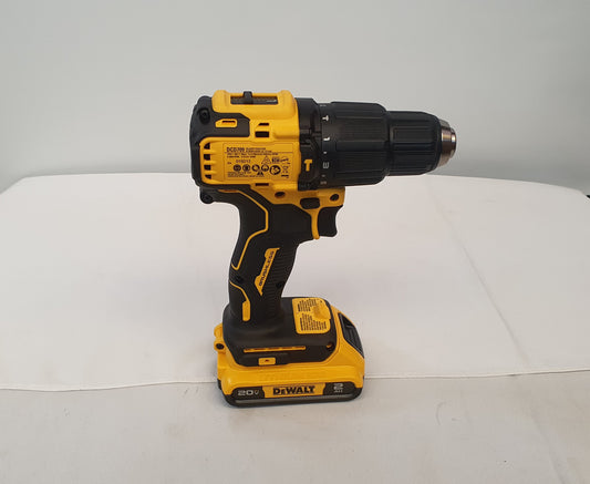 DEWALT TALADRO PERCUTOR INALAMBRICO DE 1/2" 20V ATOMIC DCD709D2-B3