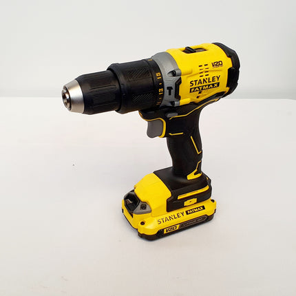 STANLEY TALADRO PERCUTOR INALAMBRICO DE 1/2" 20V BRUSHLESS SBD710C2K-B3