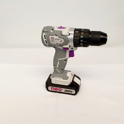 NEO TALADRO PERCUTOR INALAMBRICO 1/2" 20V BRUSHLESS TP1013/20 K2