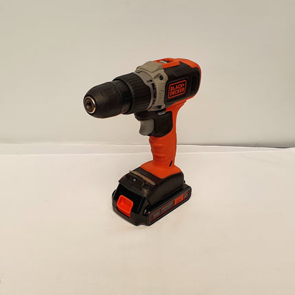 BLACK+DECKER TALADRO PERCUTOR INALAMBRICO 3/8" 20V BCD704C1-B3