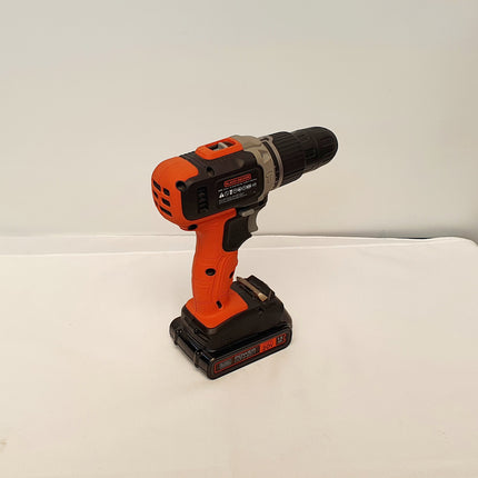 BLACK+DECKER TALADRO PERCUTOR INALAMBRICO 3/8" 20V BCD704C1-B3