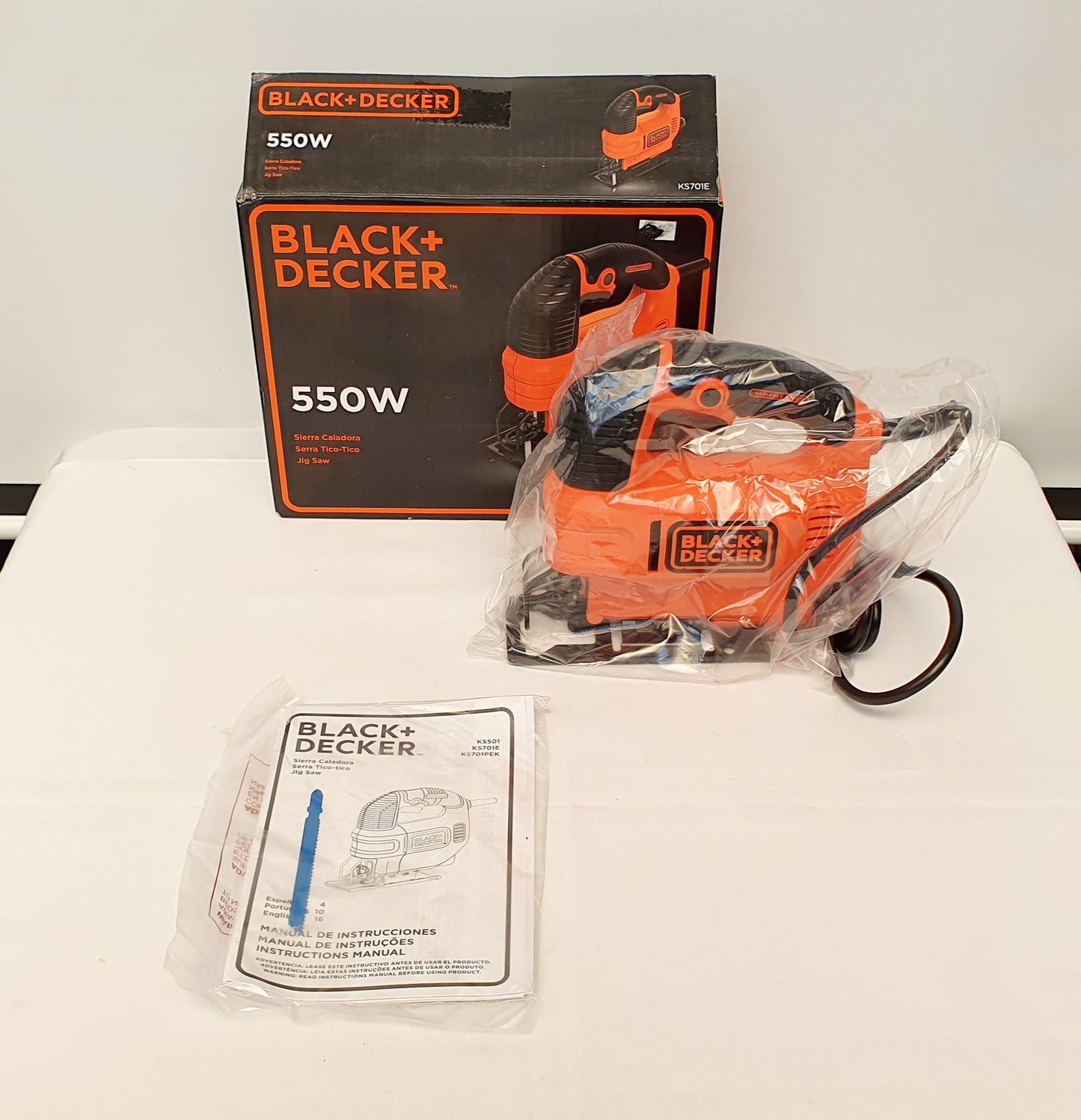 BLACK+DECKER SIERRA CALADORA 550W KS701E