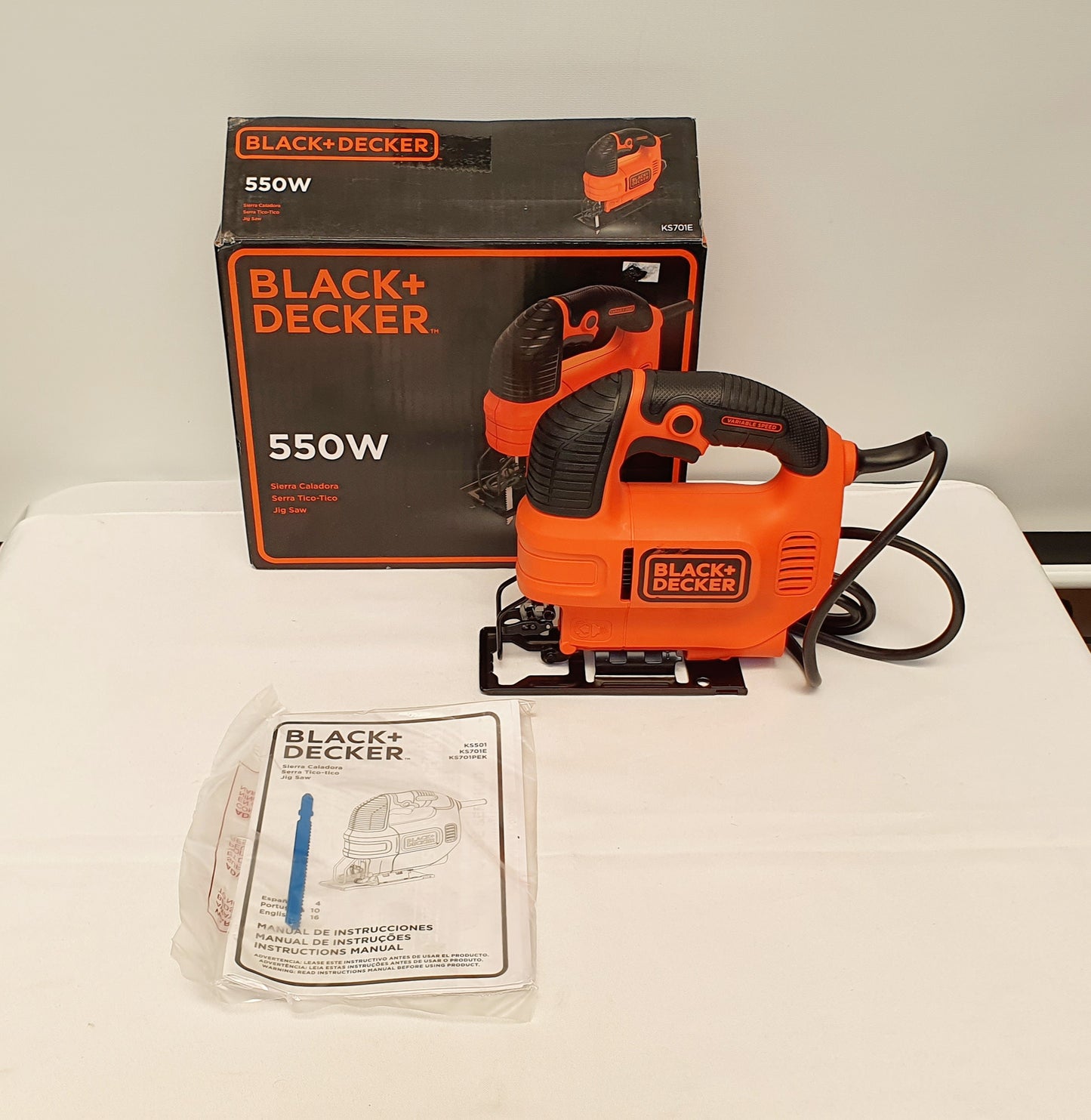 BLACK+DECKER SIERRA CALADORA 550W KS701E