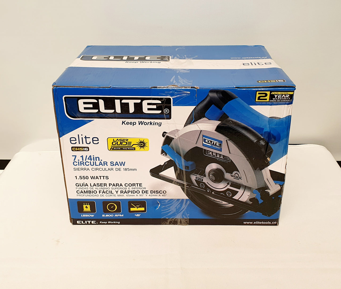 ELITE SIERRA CIRCULAR 7-1/4" 1550W CHS16