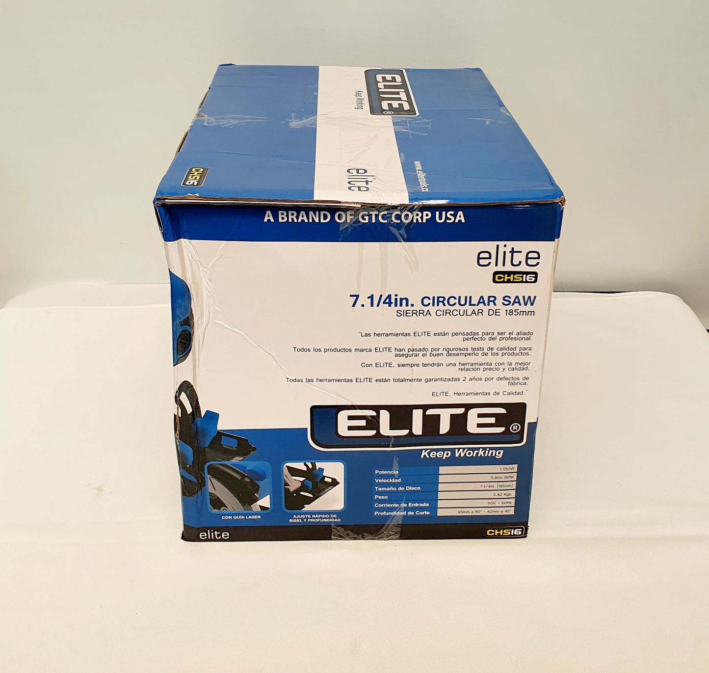 ELITE SIERRA CIRCULAR 7-1/4" 1550W CHS16