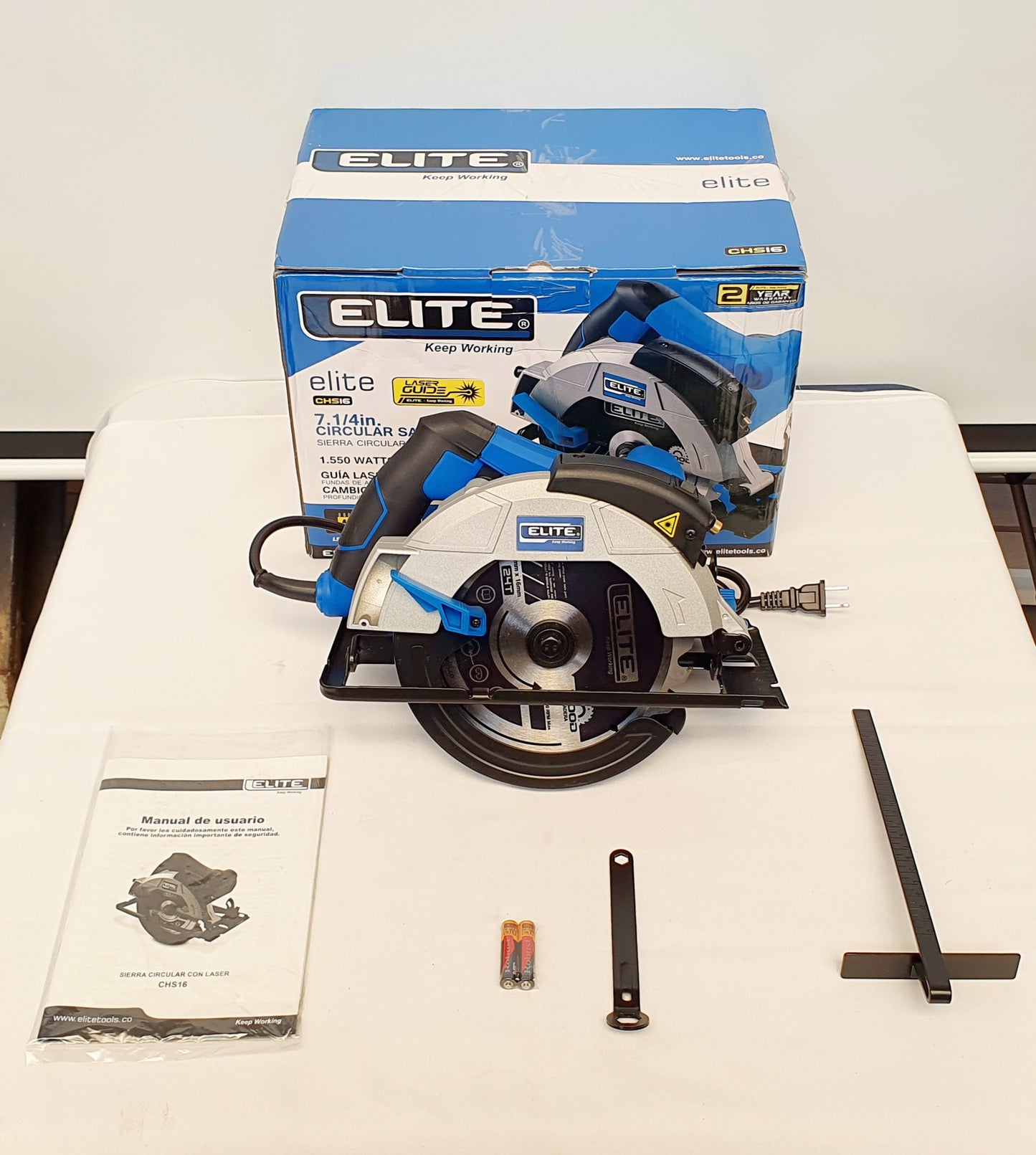 ELITE SIERRA CIRCULAR 7-1/4" 1550W CHS16