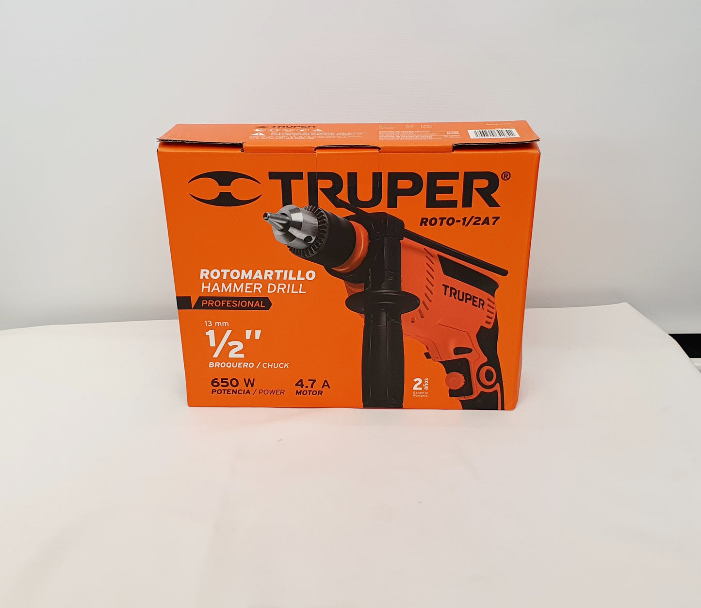 TRUPER TALADRO PERCUTOR DE 1/2" 650W 15679