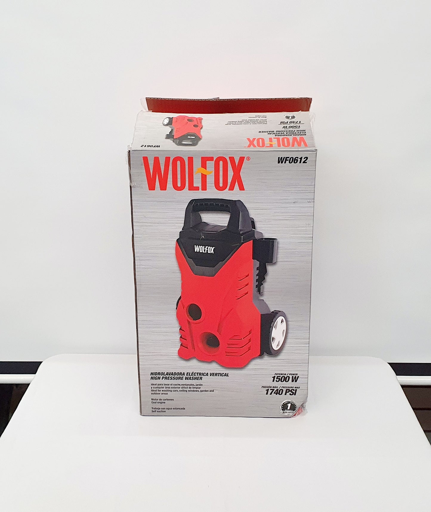 WOLFOX HIDROLAVADORA 1750 PSI WF0612