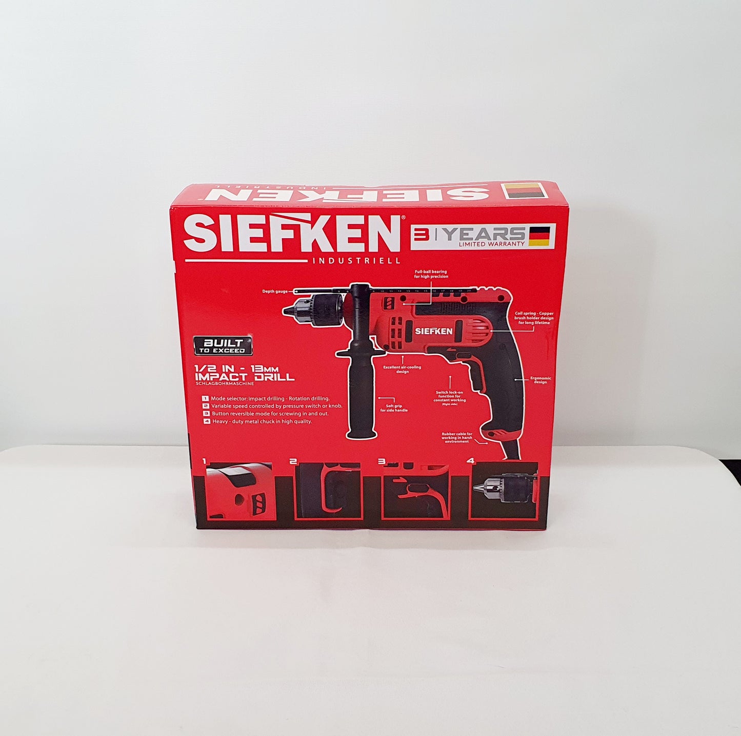 SIEFKEN TALADRO PERCUTOR DE 1/2" 710W SD1371