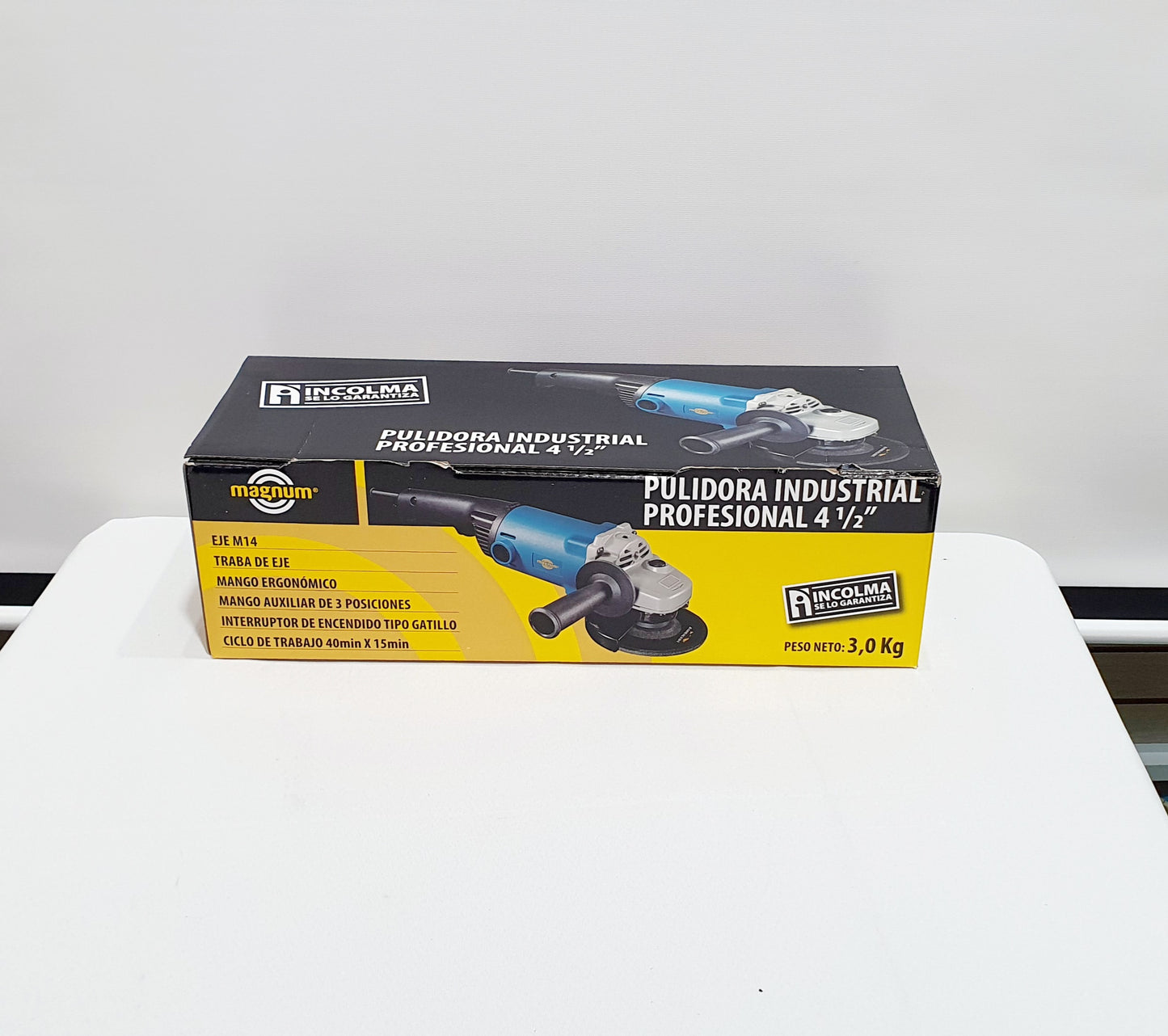 MAGNUM PULIDORA DE 4-1/2" INDUSTRIAL 1200W DSM06-115