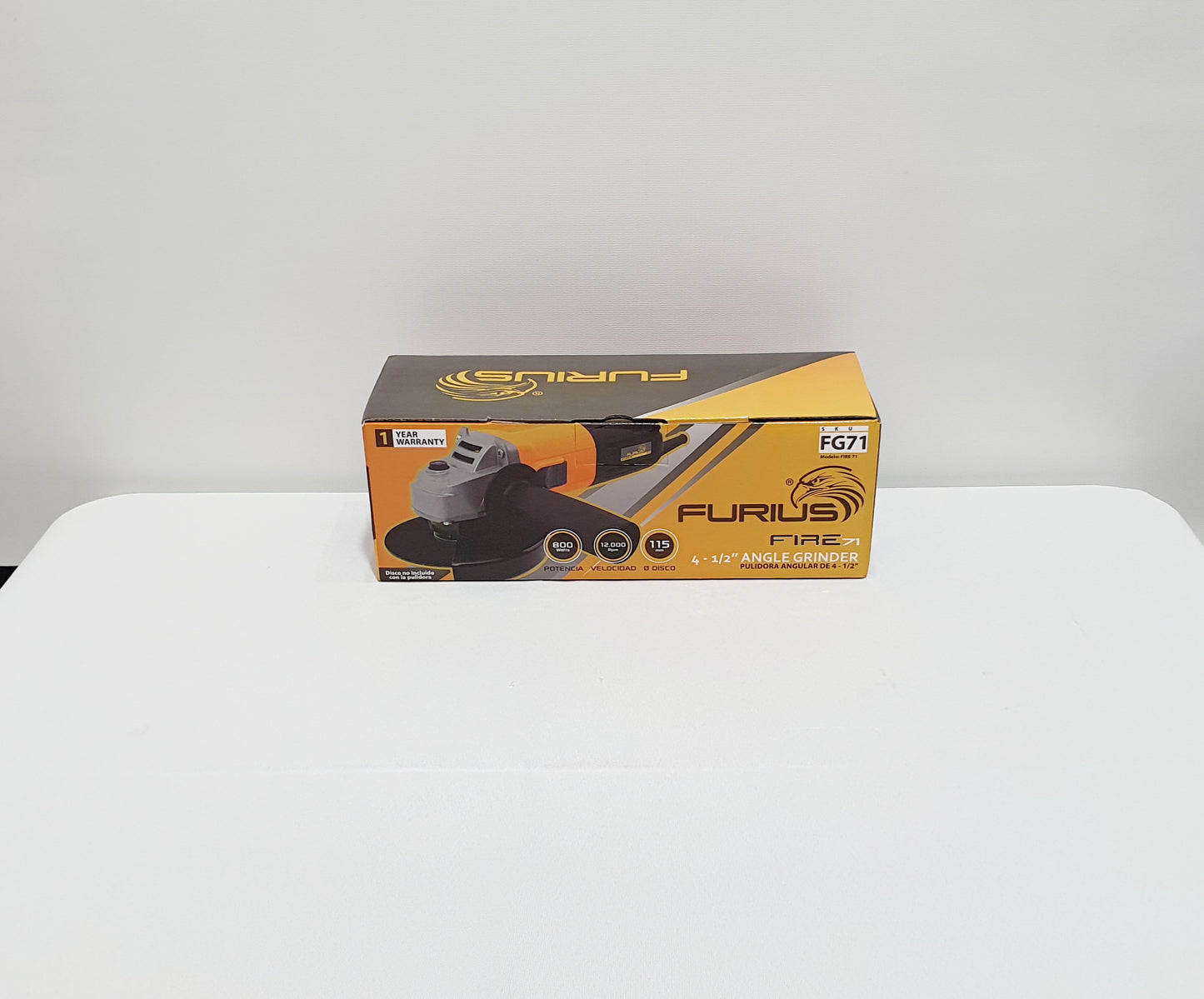 FURIUS PULIDORA DE 4-1/2" 800W FG71