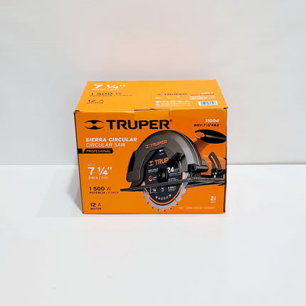 TRUPER CIERRA CIRULAR 7-1/4" 1750W 11004
