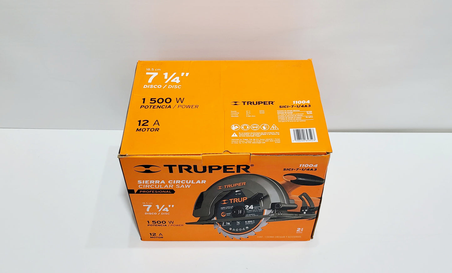 TRUPER CIERRA CIRULAR 7-1/4" 1500W 11004