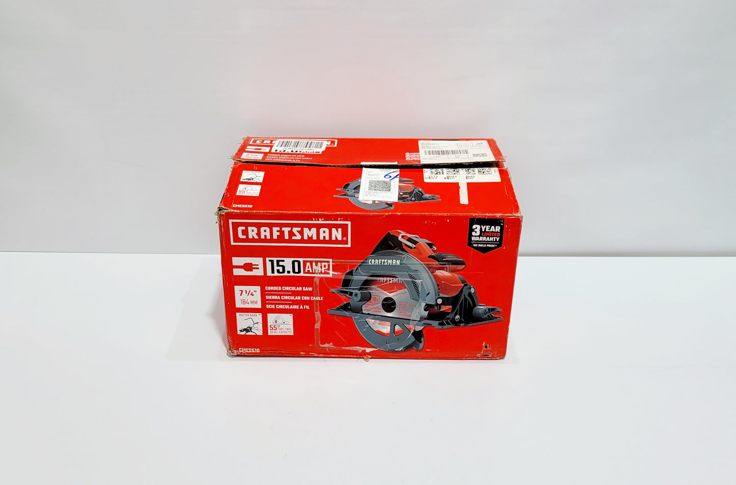 CRAFTSMAN CIERRA CIRCULAR 7-1/4" 1800W CMES510