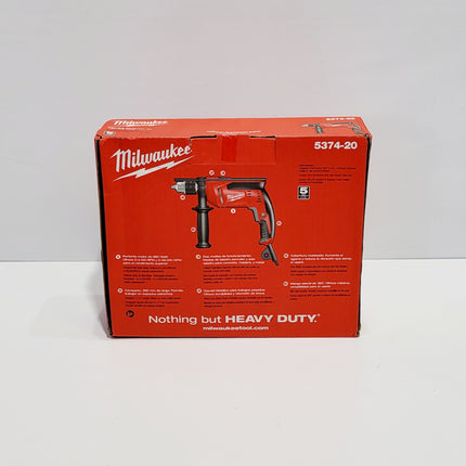 MILWAUKEE TALADRO PERCUTOR DE 1/2" 800W 5374-20