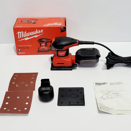 MILWAUKEE LIJADORA ORBITAL DE 1/4 6033-21
