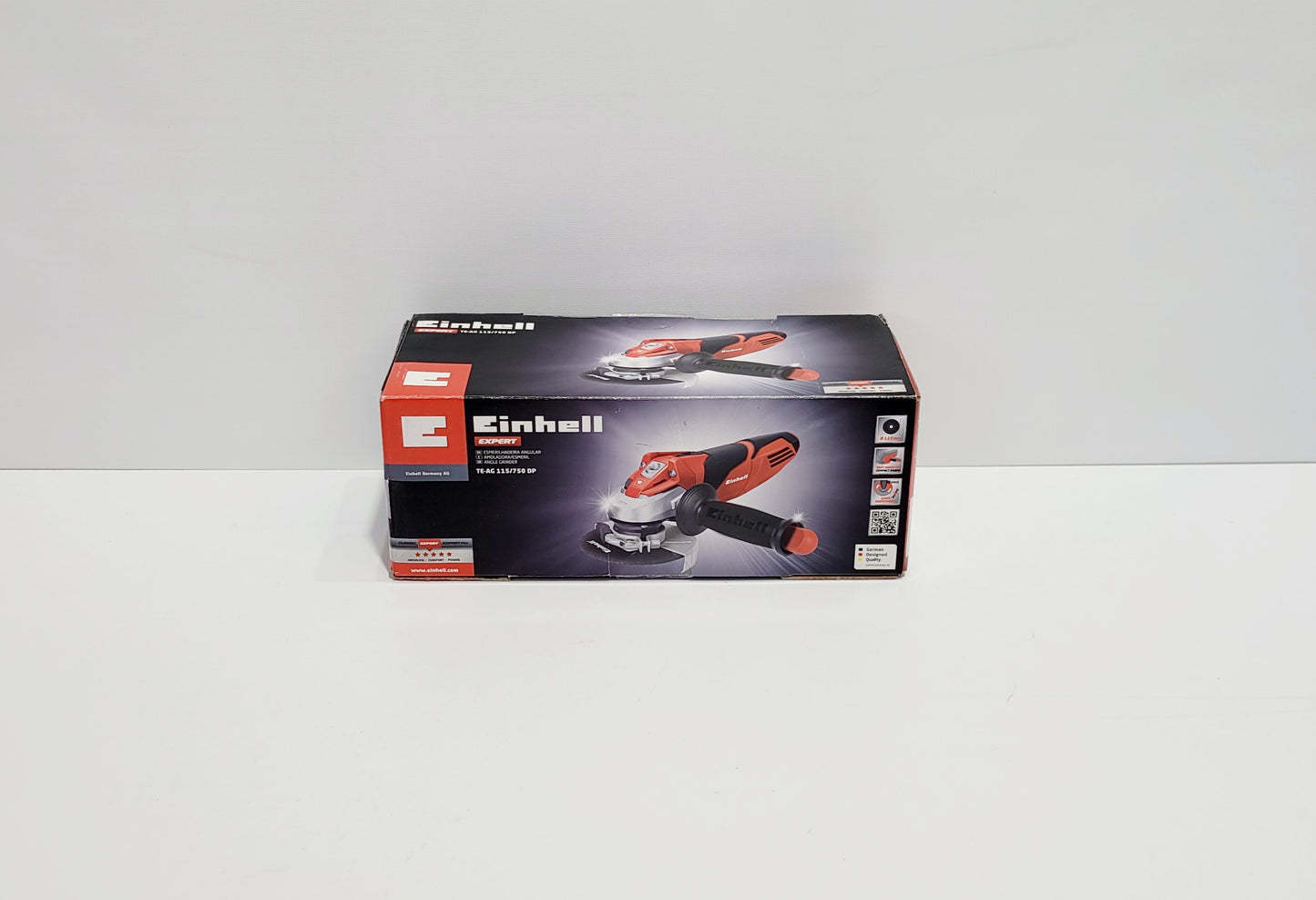 EINHELL PULIDORA 4-1/2" 750W TE-AG 115/750 DP