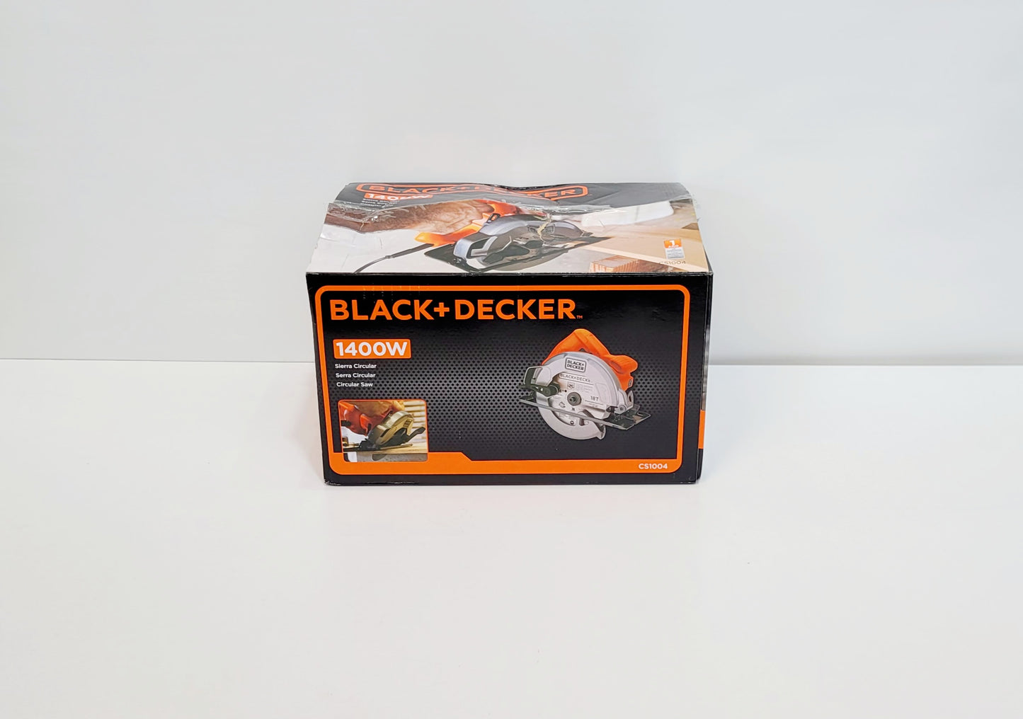 BLACK+DECKER CIERRA CIRCULAR 7-1/4" 1400W CS1004