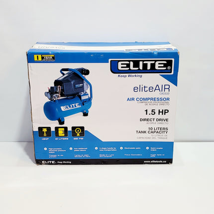 ELITE COMPRESOR DE AIRE 10 LITROS 115 LIBRAS CA1510