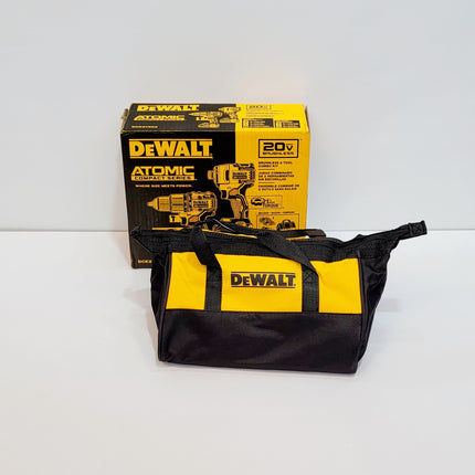 DEWALT COMBO TALADRO INALAMBRICO 1/2" Y ATORNILLADOR DE IMPACTO ATOMIC 20V DCK278C2
