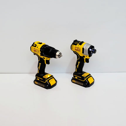 DEWALT COMBO TALADRO INALAMBRICO 1/2" Y ATORNILLADOR DE IMPACTO ATOMIC 20V DCK278C2