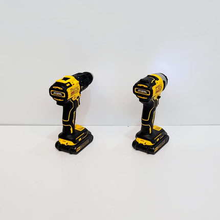 DEWALT COMBO TALADRO INALAMBRICO 1/2" Y ATORNILLADOR DE IMPACTO ATOMIC 20V DCK278C2