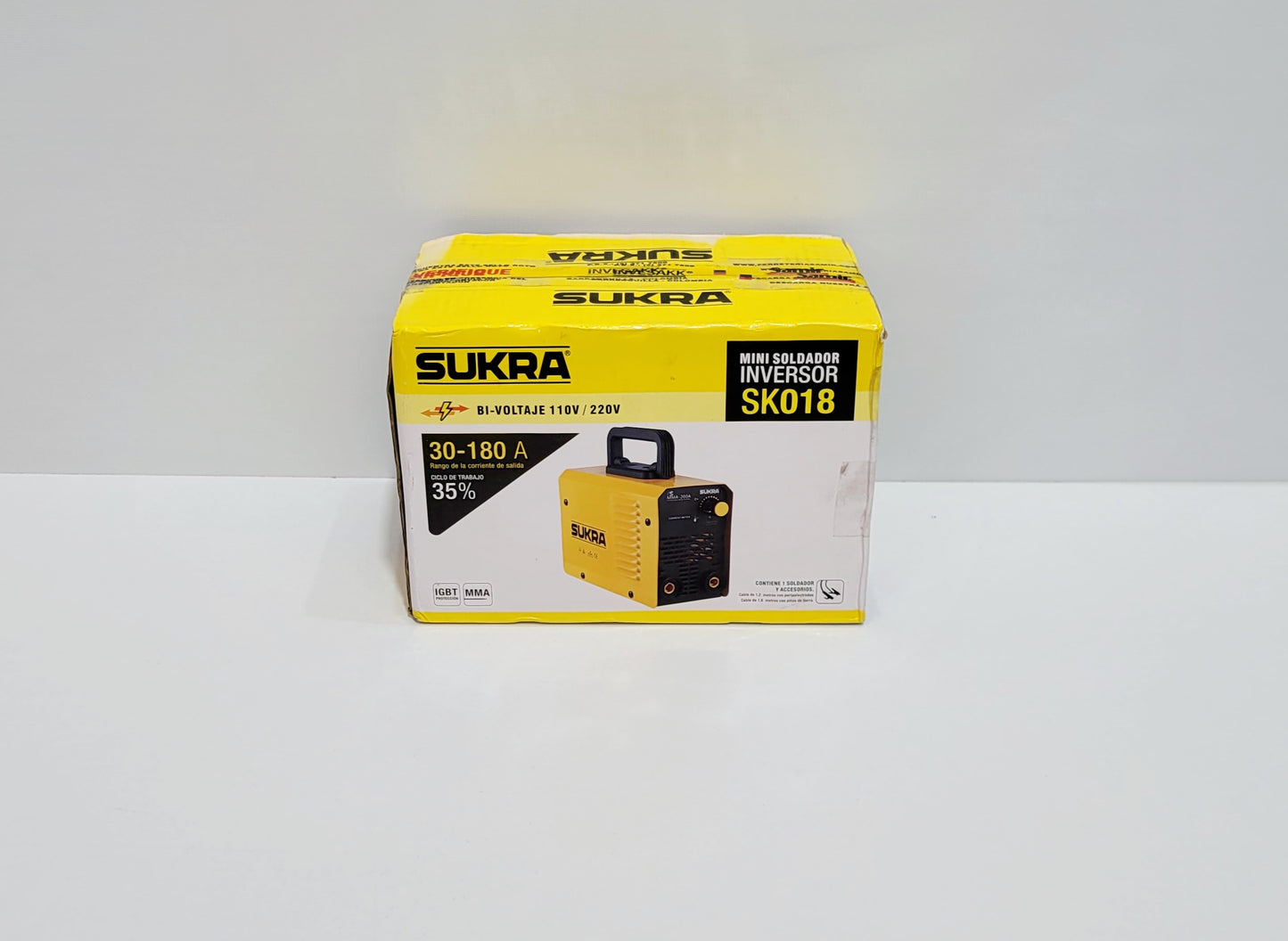 SUKRA MINI SOLDADOR INVERSOR 200 AMPERIOS SK018