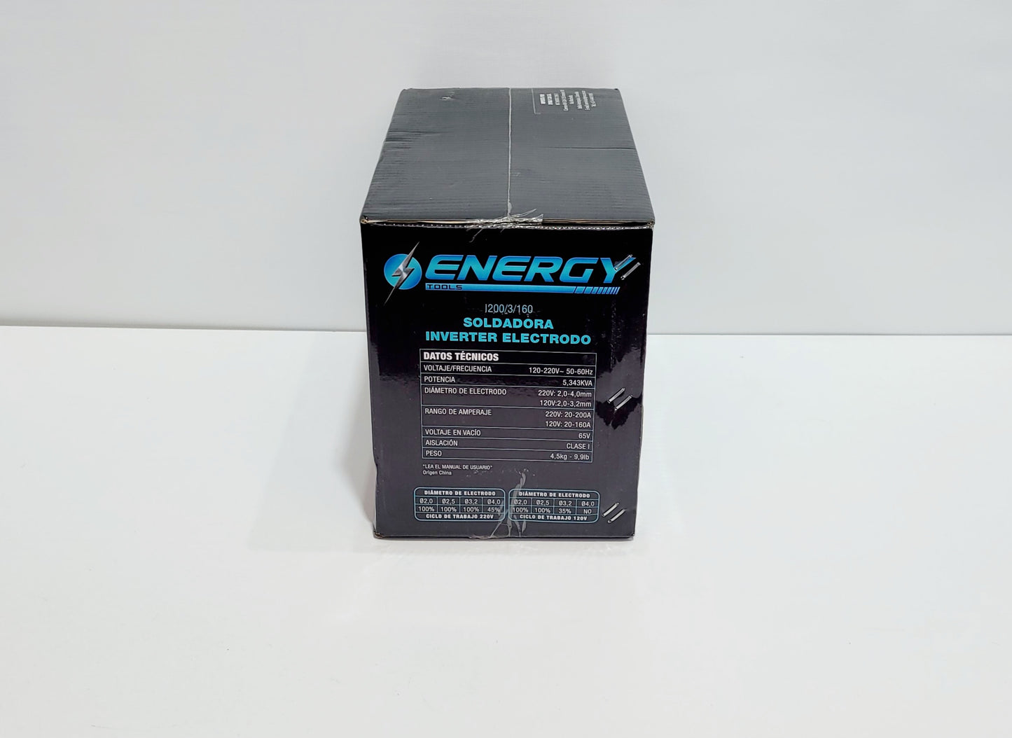 ENERGY SOLDADOR INVERSOR DE 200 AMPERIOS I200/3/160