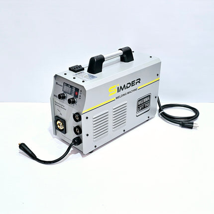 SSIMDER Soldador MIG 4 en 1 Soldador MIG/MAG/Lift TIG/Stick Máquina de soldadura de voltaje dual de 110/220 V