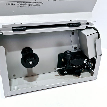 SSIMDER Soldador MIG 140A 2 en 1 Soldador de núcleo de fundente/varilla Soldador de voltaje dual de 110 V/220 V