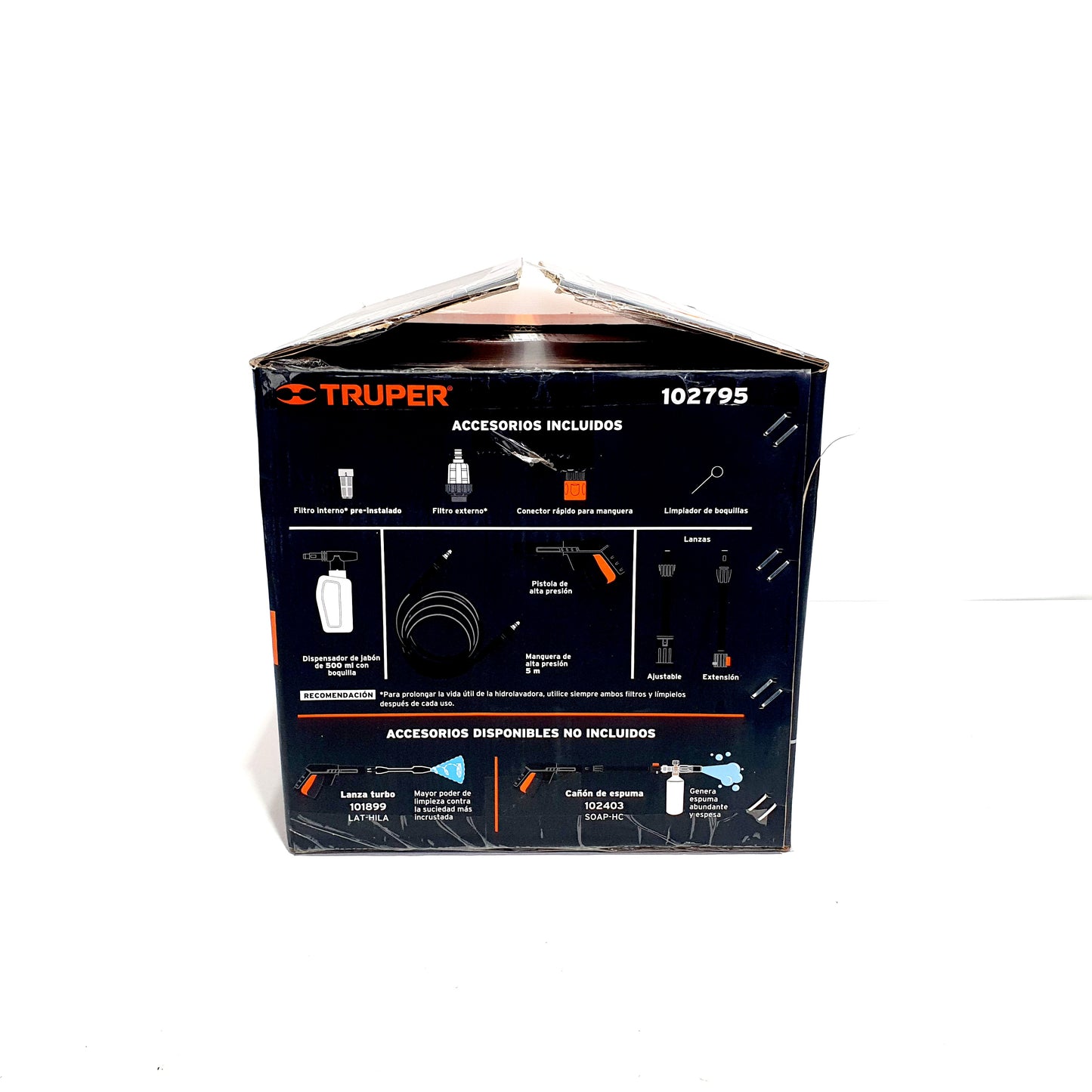 TRUPER HIDROLAVADORA ELECTRICA COMPACTA 1600 PSI 102795