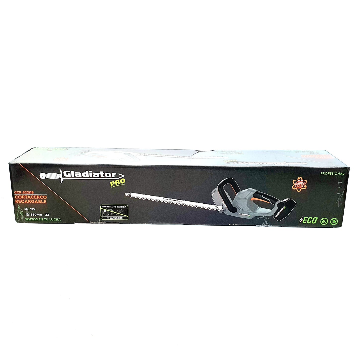 GLADIATOR PRO CORTACERCO RECARGABLE CCR 822/18