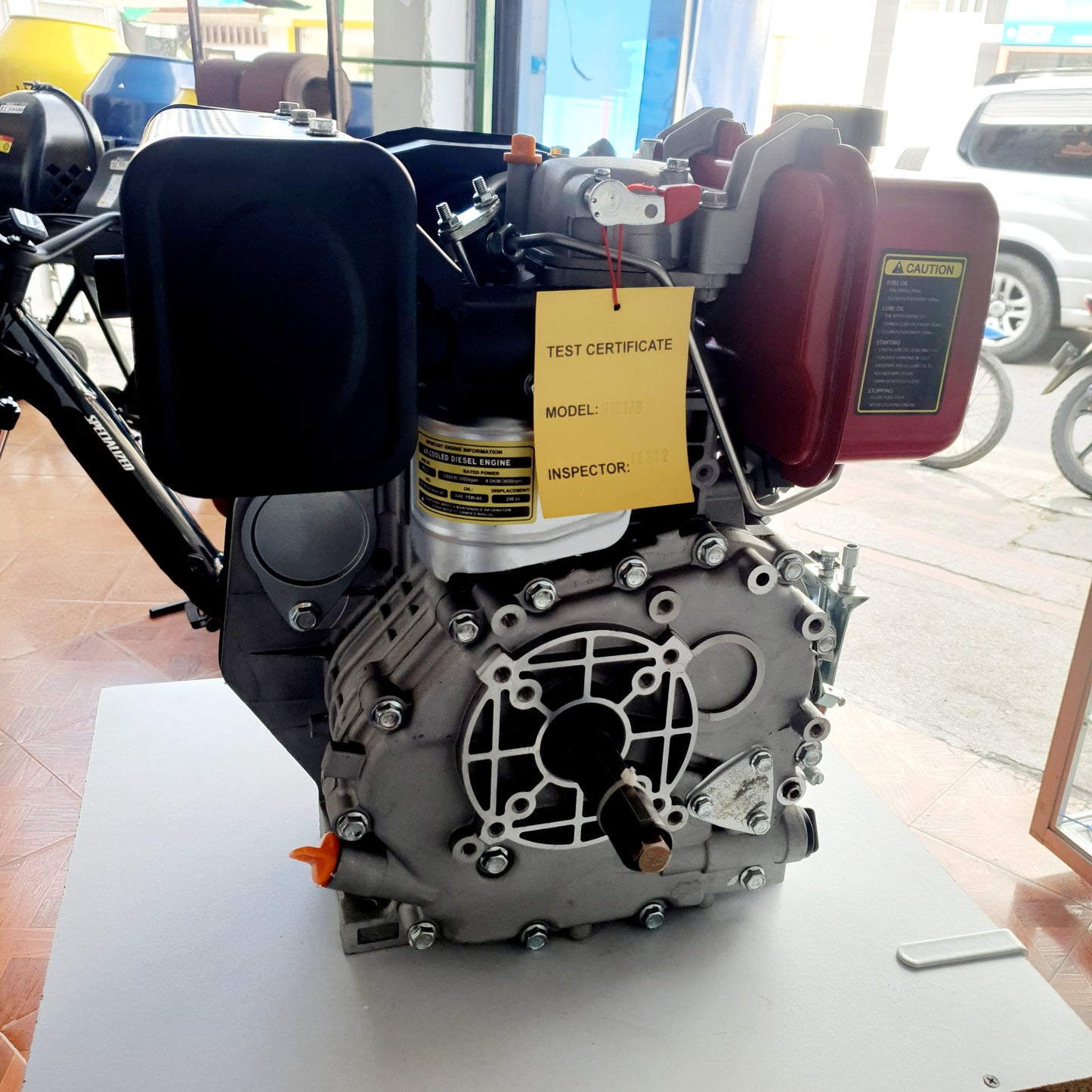 FERTON MOTOR DIESEL 10 HP MTD186