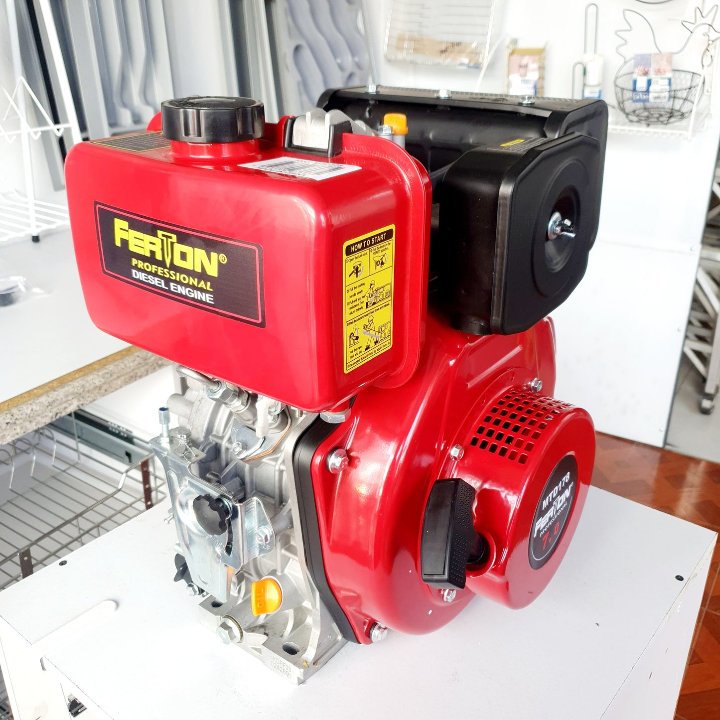 FERTON MOTOR DIESEL 10 HP MTD186